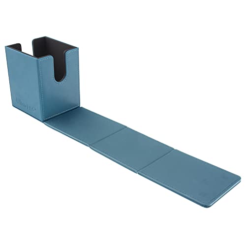 Ultra Pro - Vivid Alcove Flip Card Deck Box (Teal) - Stores & Protects Up To 100 Standard Size Collectible Cards, Baseball, Gaming, Sports or Any Standard Size Cards In Collections - color: Teal