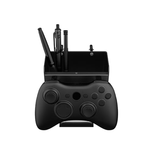 Compact Wall Mounted Holder Game Controller and Headphone Stand with Extra Storage Space for Remote Pens and Cables Game Controller Headphones Holder