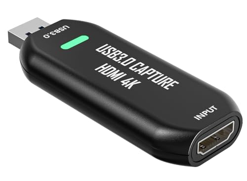 Cam Link 4K External Camera Capture Card 2K50/1080p60 for Streaming and Recording via DSLR Camcorder Actioncam for Video Conferencing Live Streaming Gaming on OBS/Zoom