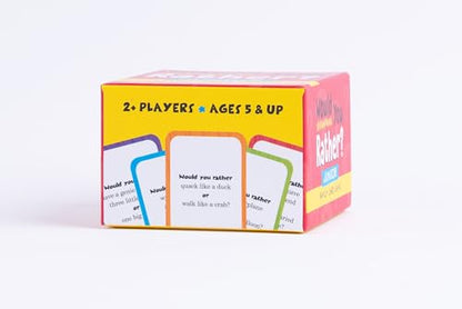 Would You Rather? Junior: Family Card Game: Laugh-Out-Loud Fun for Everyone!
