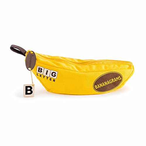 Big Letter BANANAGRAMS: Family Word Game With Easy To See And Handle Letter Tiles - style: Big Letter