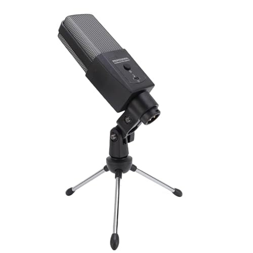Versatile USB Computer Condenser Mic with Dynamic RGB Lighting for Live Streaming Podcast Studio Recording, Gaming Microphone with Tripod Stand