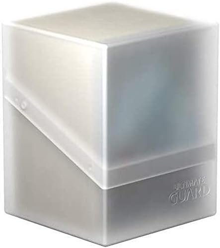 Ultimate Guard Boulder 100+ Classic, Deck Case for 100 Double-Sleeved TCG Cards, Frosted, Secure & Durable Storage for Trading Card Games, Soft-Touch Finish - color: Frosted, size: 100+