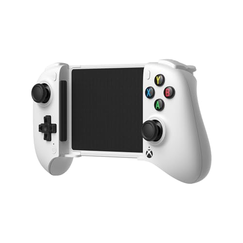 8Bitdo Ultimate Mobile Gaming Controller for iPhone, Apple, Android & Xbox Cloud Gaming, Bluetooth Gamepad with Hall Effect Joysticks, 2 Pro Back Buttons, Officially Licensed (White) - color: White