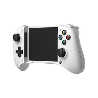 8Bitdo Ultimate Mobile Gaming Controller for iPhone, Apple, Android & Xbox Cloud Gaming, Bluetooth Gamepad with Hall Effect Joysticks, 2 Pro Back Buttons, Officially Licensed (White) - color: White