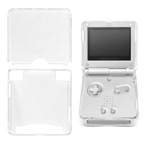Anti-Scratch Hard Transparent PC Protective Cases Shell Cover, Compatible with Gameboy Advance Case Gameboy Sp Clear PC Cover For Console Gaming Accessory