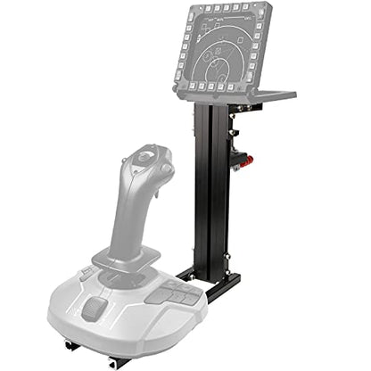 Hikig Desk Mount for Flight Sim Joystick, Throttle and HOTAS Systems - Fits Almost All Flight Sim Controllers (Game Devices Not Included) - Black