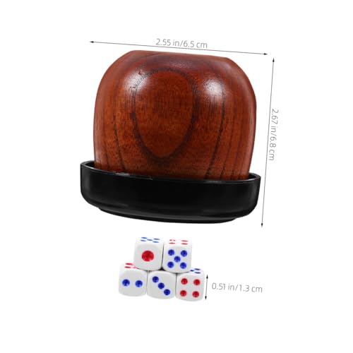 Dice Shaker Holder Game Dice Cup for Tabletop Games Storage Case for Multiple Dices