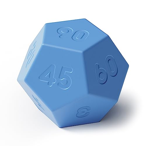 mooas Dodecagon Time Ball Rechargeable Mini Timer (Blue) - color: Blue