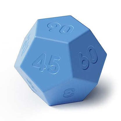 mooas Dodecagon Time Ball Rechargeable Mini Timer (Blue) - color: Blue