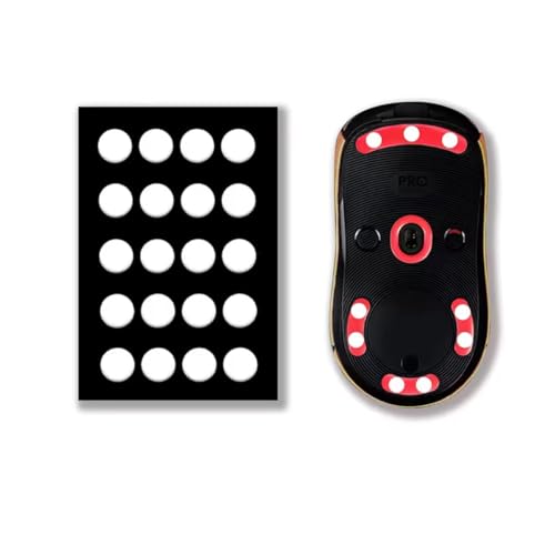X-Raypad Jade Speed Mouse Skates, Offers Excelent Wear Resistance, Speed & Control Abrasion Resistance, Curved Edge, Move More smoothly, Suitable for Cloth Mouse Pads & Glassmouse Pads (Jade) - color: Jade