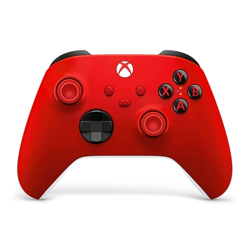 Microsoft QAU-00011 Xbox Wireless Controller Pulse Red 2 Pack (Renewed) - color: Pulse Red