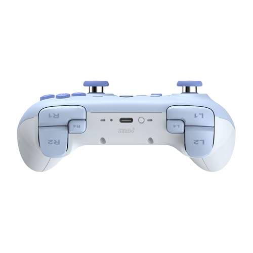 8BitDo Ultimate 2C Bluetooth Controller for Switch/Switch 2, Wireless Controller with 6-Axis Motion Control, Rumble Vibration, Refined D-Pad and Bumpers, and Hall Effect Joysticks (Blue) - color: Blue, style: Ultimate 2C