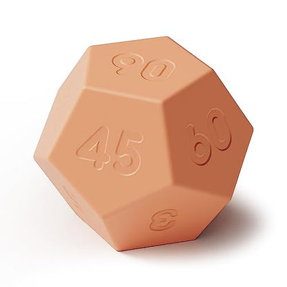 mooas Dodecagon Time Ball Rechargeable Mini Timer (Sand Peach) - color: Sand Peach