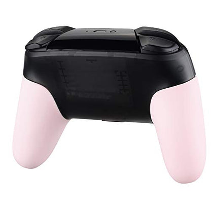 eXtremeRate Cherry Blossoms Pink Replacement Handle Grips for Nintendo Switch Pro Controller, DIY Custom Hand Grip Shell for Nintendo Switch Pro - Controller NOT Included - color: Cherry Blossoms Pink