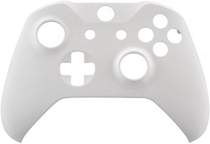 eXtremeRate Replacement Front Housing Shell for Xbox One S/X Controller, White Custom Kit Faceplate Cover Case for Xbox Wireless Controller (Model 1708) - color: White