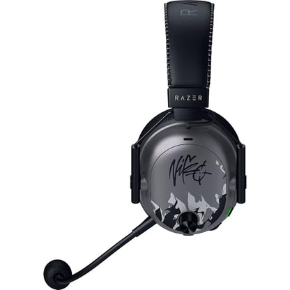 Razer BlackShark V3 Pro Wireless ANC PC Gaming Headset, NiKo Edition | Full Band Mic, 50mm Drivers, 2.4 GHz, Bluetooth, USB, 3.5mm, Works with Mac, PS5, Nintendo Switch, Smartphone, 70 Hr Battery - color: Niko Edition, style: PC