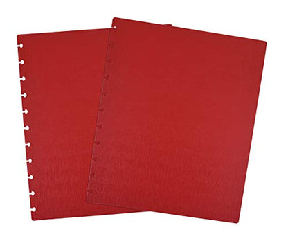 Talia Discbound Notebook - Cover and Disc Set (Arctic Ice, Canyon Clay, Green Olive, Charcoal, Chili Oil, Letter Set) - color: Arctic Ice, Canyon Clay, Green Olive, Charcoal, Chili Oil, size: Letter Set