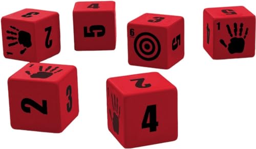 The Walking Dead Universe RPG: Stress Dice - Roleplaying Game Accessory, 10 Dice Set, Free League Publishing - style: The Walking Dead Universe RPG: Stress Dice