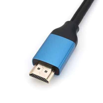 Sewell HDMI 2.1 Ultra High Speed Cable, 8K 60Hz, 4K 144Hz/120Hz, 48Gbps, Dynamic HDR, eARC, Braided Cord with Anodized Aluminum Heads - Compatible with PS5, Xbox Series X, PC, TV, Projector - size: 6 Feet, style: 2-Pack