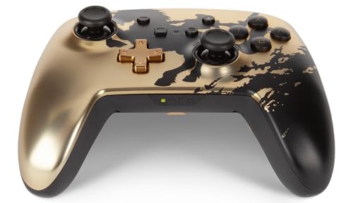 PowerA Enhanced Wireless Controller for Nintendo Switch/Switch 2 / Switch Lite/OLED Model - Gold Rider - Gamepad, game controller, Officially Licensed