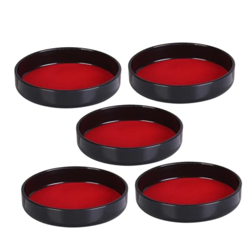 5pcs Plush Lined Dice Cup Lid Replacement for Dice Shaker Tray Easy Installation Storage Cup Base for Games Parties and Professional Use