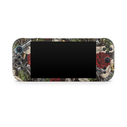 Gaming Skin Compatible with Nintendo Switch 2 Console Only - Gangster Life - Premium 3M Vinyl Protective Wrap Decal Cover - Easy to Apply | Crafted in The USA by MightySkins - color: Gangster Life, size: Switch 2 Console Skin Only, style: Matte Finish