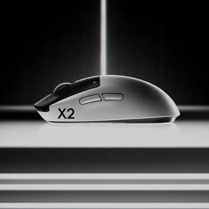 Logitech G PRO X2 SUPERSTRIKE Wireless Gaming Mouse - Black/White | Customizable Rapid Trigger Magnetic Analog Switches, Adjustable Click Haptics, 61g Lightweight, USB-C, <8K, For PC/Mac