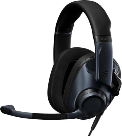 EPOS H6Pro Closed Acoustic Gaming Headset with Mic Lightweight OverEar Design Lift to Mute Compatible with Xbox, PS4, PS5 & PC Black, One-Size (Pack of 6) - color: Black, size: One-size (Pack of 6)