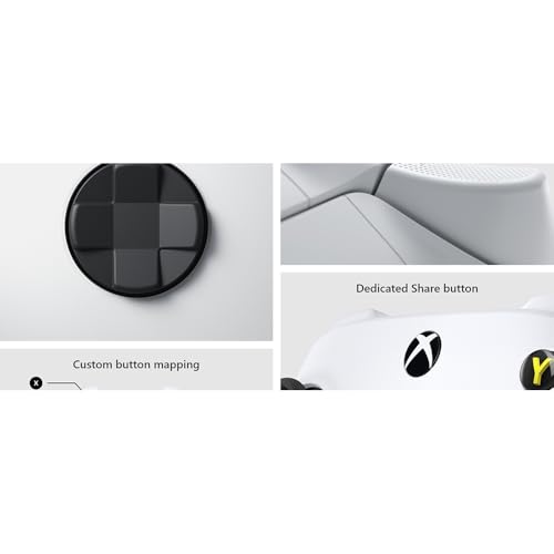 Microsoft QAS-00007 Wireless Controller Robot in White 2 Pack (Renewed) - color: Robot White