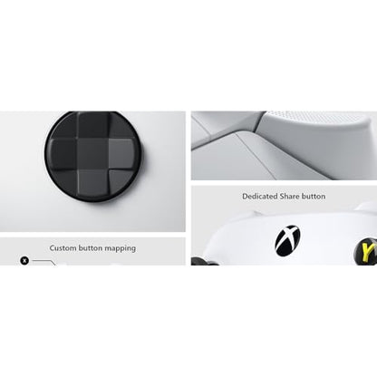 Microsoft QAS-00007 Wireless Controller Robot in White 2 Pack (Renewed) - color: Robot White