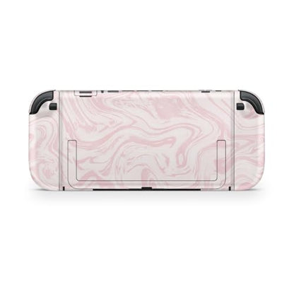 Glossy Glitter Gaming Skin Compatible with Nintendo Switch 2 Console Only - Silky Pink - Premium 3M Vinyl Protective Wrap Decal Cover - Easy to Apply | Crafted in The USA by MightySkins - color: Silky Pink, size: Switch 2 Console Skin Only, style: Glossy
