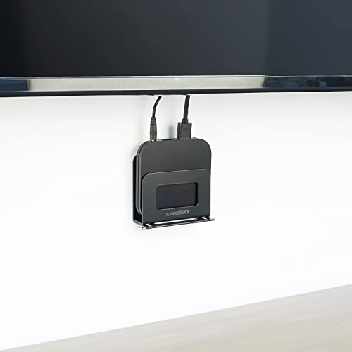 Monzlteck Adjustable Small Device Wall Mount Holder for Apple TV,ROKU,Router,Modem and Other Media Players