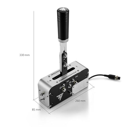 Thrustmaster TSS Handbrake and Sequential Lever - PS5, XBOX and PC | 2 different modes for Rally and GT, works with Thrustmaster steering wheels, progressive, aluminum and steel frame
