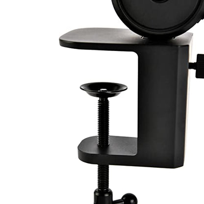 CHERRY MA 6.0 UNI Premium Microphone Arm Stand. Adjustable and Universal Mic. Made of Aluminum with Desk Clamp, For Podcast, Streaming, Gaming or Office. Built in USB Hub with Two Ports