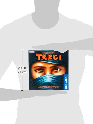 Thames & Kosmos | Targi | Two Player Game | Strategy Board Game | Golden Geek Award Nominee | Kennerspiel Des Jahres Award Finalist - style: Targi