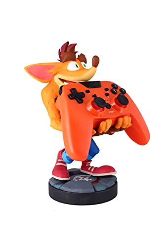 Exquisite Gaming Crash Bandicoot Cable Guys Controller Holder & Phone Stand, Device Organizer