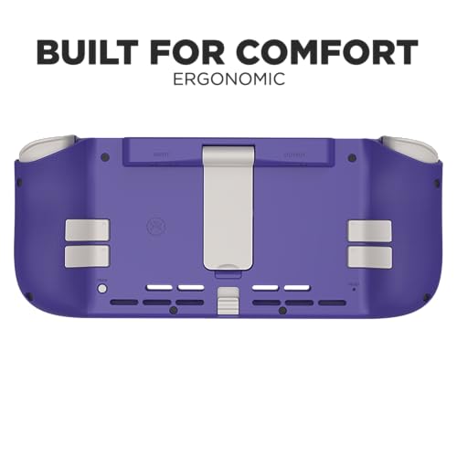CRKD Nitro Deck Limited Edition with Carry Case - Professional Handheld Deck with Zero Stick Drift for Nintendo Switch and Switch OLED (Retro Purple - Nostalgia Collection) - color: Retro Purple