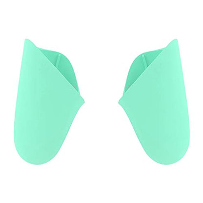 eXtremeRate Mint Green Replacement Handle Grips for Nintendo Switch Pro Controller, DIY Custom Hand Grip Shell for Nintendo Switch Pro - Controller NOT Included - color: Mint Green