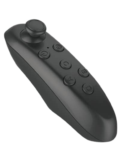 Ultimaxx Xtreme VR Remote Controller Gamepad Bluetooth Control VR Video, Game, Selfie, Flip E-book/PPT/Nook page, Mouse, in Virtual Reality Headset PC Tablet laptop iPhone Smart Phone