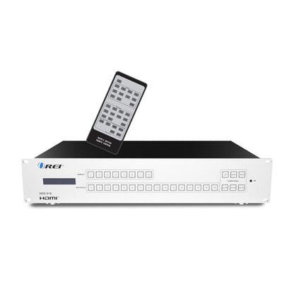 OREI 8x16 HDMI Matrix Switch – 4K@30Hz, EDID, RS-232, WebGUI, IR, HDCP 2.2 | HDMI Matrix 8x16, 8x16 HDMI Matrix Switcher – 10.2Gbps, Scene Save & Recall, Round Robin, Dolby Atmos, DTS:X, 2U Rack Mount - size: 8X16 Matrix Switch