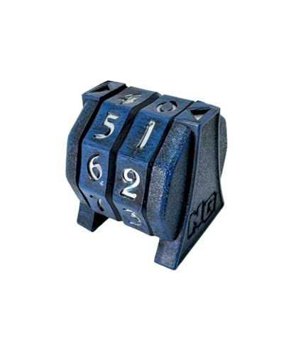 NERD GEAR LifeTrax - MTG Life Counter - Essential MTG Accessories for Magic The Gathering Commander Players - Durable, Sleek, and Professionally Made for TCG, DND, RPGs, and MTG (Deep Blue) - color: Deep Blue