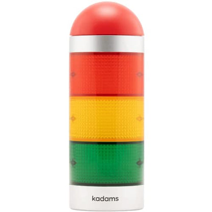 KADAMS Visual Timer for Kids with Audio Pre-Alarm - Traffic Light Alarm for Kids Toddler Teachers Classroom Home Time Management Tool 24hr Countdown Pause Memory Function, Silver - color: Silver