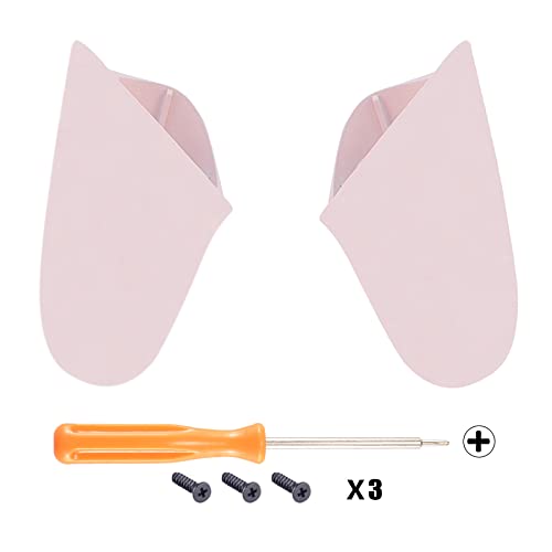 eXtremeRate Cherry Blossoms Pink Replacement Handle Grips for Nintendo Switch Pro Controller, DIY Custom Hand Grip Shell for Nintendo Switch Pro - Controller NOT Included - color: Cherry Blossoms Pink