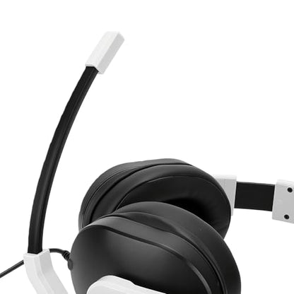 Alomejor Noise Cancelling Gaming Headset with Adjustable Padded Ear Cushions Fit for Comfortable Gaming Sessions, 3.5MM, ABS Material, 1 Unit