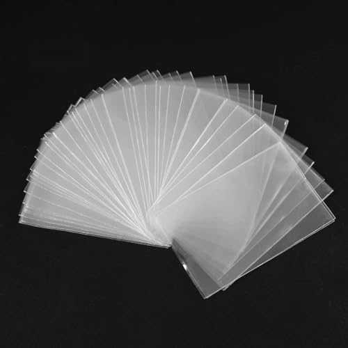 100pcs 65x90mm Card Sleeves for Magical The Gathering & Board Games - size: 6x9CM