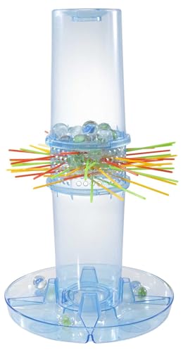 Mattel KerPlunk Kids Game, Easy-to-Learn Family Game for 2 to 4 Players, Don't Let The Marbles Fall