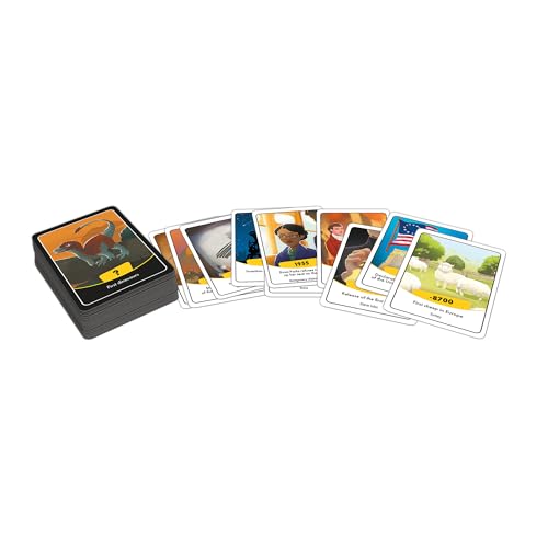 Timeline Card Game (2025 Refresh) | Fun Educational History & Trivia Game for Kids and Adults, Place Events in Chronological Order, Ages 8+, 2-6 Players, 15 Mins