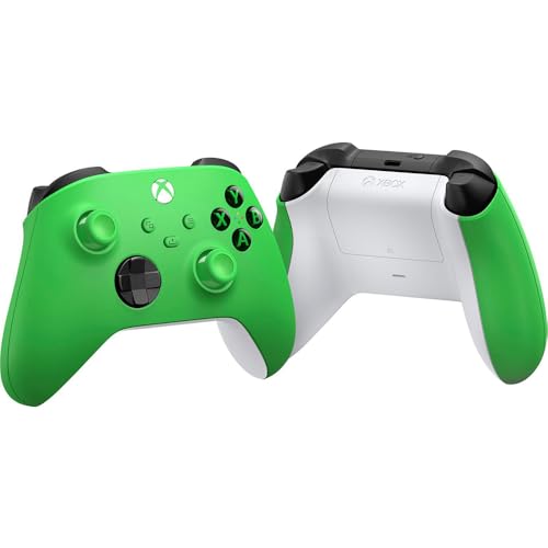 Microsoft QAU-00090 Xbox Wireless Dual Controller Bundle (Velocity Green) for Xbox Series X|S, Xbox One, Windows PC, Android and iOS - color: Velocity Green