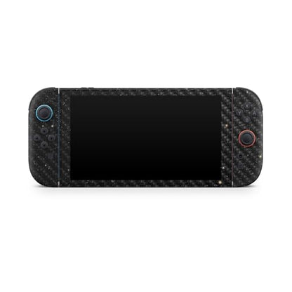 Carbon Fiber Gaming Skin Compatible with Nintendo Switch 2 Console Only - Deep Space - Premium 3M Vinyl Protective Wrap Decal Cover - Easy to Apply | Crafted in The USA by MightySkins - color: Deep Space, size: Switch 2 Console Skin Only, style: Textured